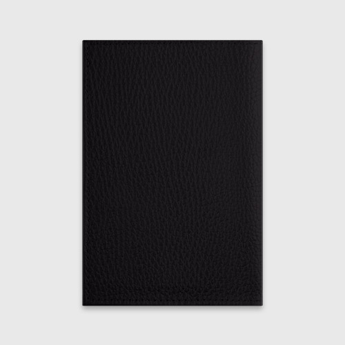 Обложка для паспорта матовая кожа Пивозавр 1, цвет черный - фото 2