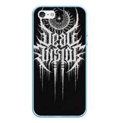 Чехол для iPhone 5/5S матовый Dead inside, Сороконожка