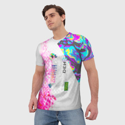 Мужская футболка 3D Шиза, психоделика - фото 2