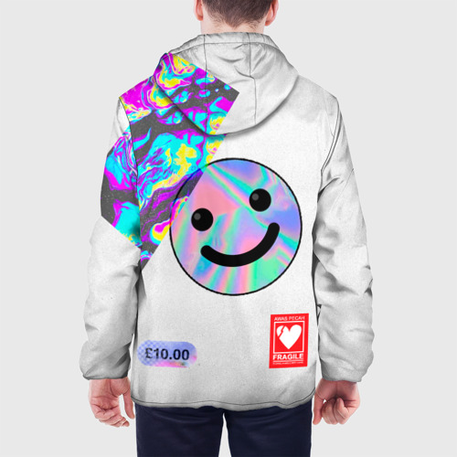 Мужская куртка 3D Шиза, психоделика, цвет 3D печать - фото 5