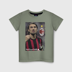 Детская футболка хлопок Paolo Cesare Maldini - Milan, captain