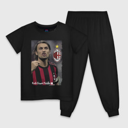 Детская пижама хлопок Paolo Cesare Maldini - Milan, captain