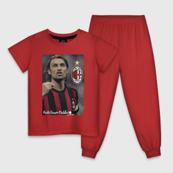 Детская пижама хлопок Paolo Cesare Maldini - Milan, captain