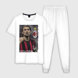 Мужская пижама хлопок Paolo Cesare Maldini - Milan, captain