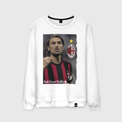 Мужской свитшот хлопок Paolo Cesare Maldini - Milan, captain