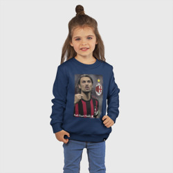 Детский свитшот хлопок Paolo Cesare Maldini - Milan, captain - фото 2