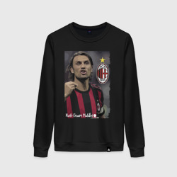 Женский свитшот хлопок Paolo Cesare Maldini - Milan, captain