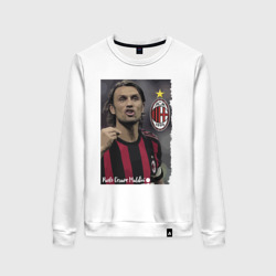 Женский свитшот хлопок Paolo Cesare Maldini - Milan, captain