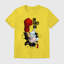 Мужская футболка хлопок Saitama One Punch