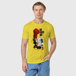 Мужская футболка хлопок Saitama One Punch - фото 2