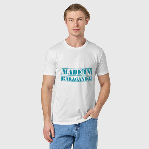 Мужская футболка хлопок Караганда (Казахстан) - фото 3