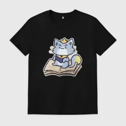 Мужская футболка хлопок The Magical Cat Yuumi