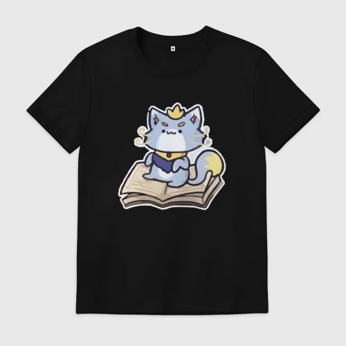 Мужская футболка хлопок The Magical Cat Yuumi