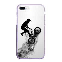 Чехол для iPhone 7Plus/8 Plus матовый Велоспорт BMX Racing