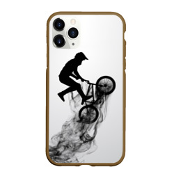 Чехол для iPhone 11 Pro Max матовый Велоспорт BMX Racing