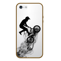 Чехол для iPhone 5/5S матовый Велоспорт BMX Racing