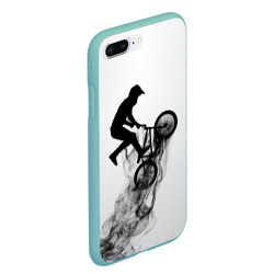 Чехол для iPhone 7Plus/8 Plus матовый Велоспорт BMX Racing - фото 2