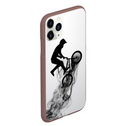 Чехол для iPhone 11 Pro Max матовый Велоспорт BMX Racing - фото 2