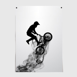 Постер Велоспорт BMX Racing