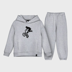 Детский костюм хлопок Oversize Велоспорт BMX Racing. велосипедист