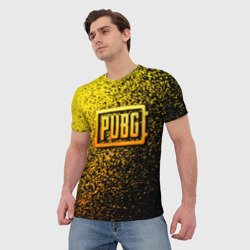 Мужская футболка 3D PUBG - ПАБГ осколки - фото 2