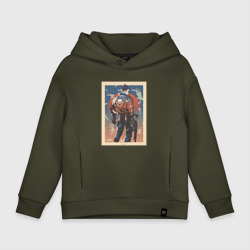 Детское худи Oversize хлопок Yoru art