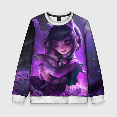 Детский свитшот 3D Goth Annie League Of Legends, цвет 3D печать