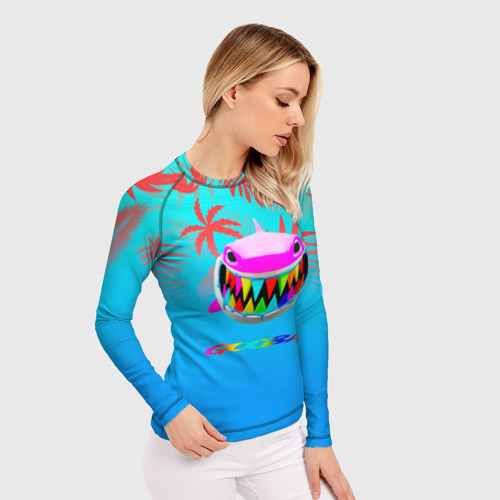 Женский рашгард 3D 6ix9ine tropical - фото 3
