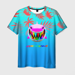 Мужская футболка 3D 6ix9ine tropical
