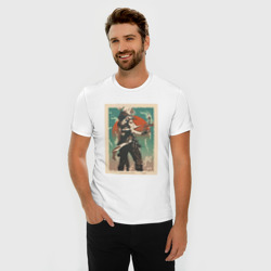 Мужская футболка хлопок Slim Jett art - фото 2