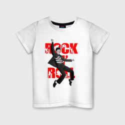 Детская футболка хлопок Rokc n roll king