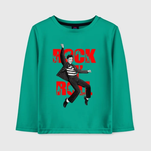 Детский лонгслив хлопок Rokc n roll king