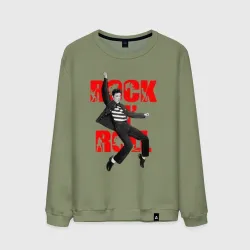 Мужской свитшот хлопок Rokc n roll king