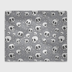Плед 3D Skulls & bones