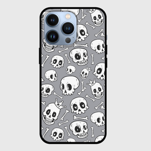 Чехол для iPhone 13 Pro Skulls & bones