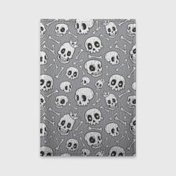 Обложка для автодокументов Skulls & bones