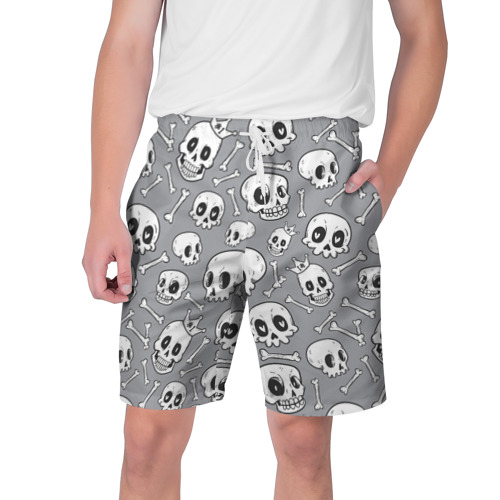 Мужские шорты 3D Skulls & bones, цвет 3D печать