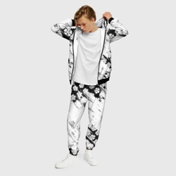 Мужской костюм 3D Чёрный клевер black clover, - фото 2