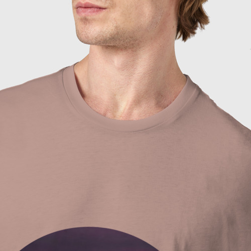 Мужская футболка хлопок Doomer Men, цвет пыльно-розовый - фото 6