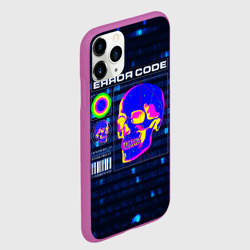 Чехол для iPhone 11 Pro матовый Error code: Hacker Хакер программист - фото 2