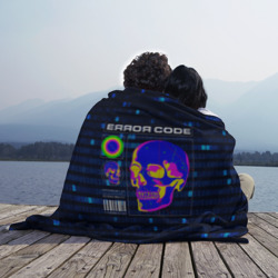 Плед 3D Error code: Hacker Хакер программист - фото 2