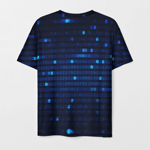 Мужская футболка 3D Error code: Hacker Хакер программист, цвет 3D печать - фото 2