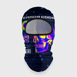 Балаклава 3D Error code: Hacker Хакер программист