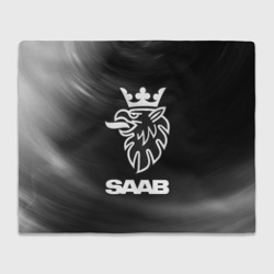 Плед 3D Saab + Звезды