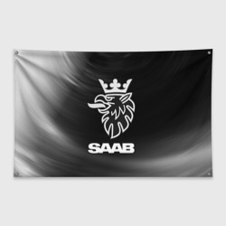 Флаг-баннер Saab + Звезды