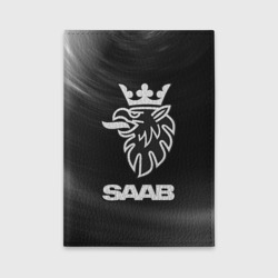 Обложка для автодокументов Saab + Звезды