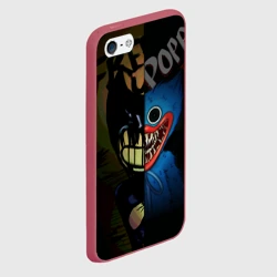 Чехол для iPhone 5/5S матовый Poppy Playtime bendy and the Ink machine - фото 2