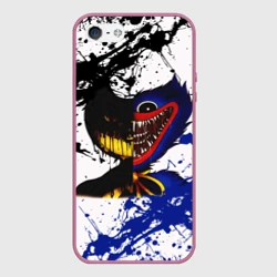 Чехол для iPhone 5/5S матовый Bendy and the Ink machine Poppy Playtime