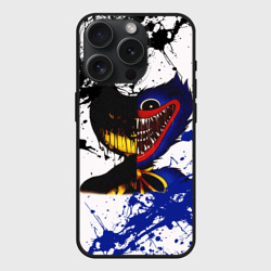 Чехол силиконовый для Apple iPhone 15 Pro матовый Bendy and the Ink machine Poppy Playtime