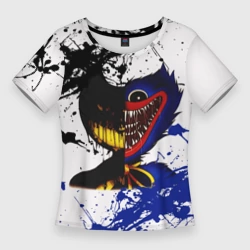 Женская футболка 3D Slim Bendy and the Ink machine Poppy Playtime